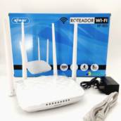 Roteador Wireless 300mbps 2.4ghz 4 Antenas 5dbi Kp-R05 Knup