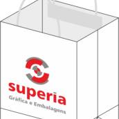 Sacola de Papel para Lojas - SB02 - 11x16x6cm