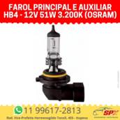 Farol Principal e Auxiliar HB4 - 12V 51W 3.200K (Osram)