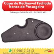 Capa de Reclinável Fechada banco do Passageiro - dir. Cinza - Volkswagen Gol GII 94 à 01 - Gol GIII 99 à 05