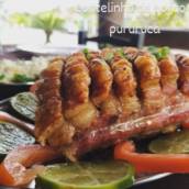 Costelinha de porco com acompanhamentos 
129,00  serve 02 pessoas 