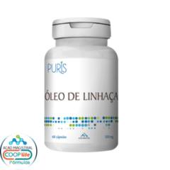 Oleo De Linhaca Puris 500Mg 60 Caps