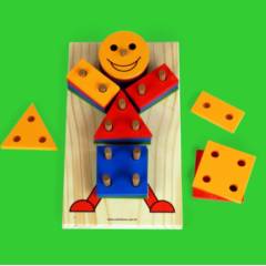 Boneco Geométrico