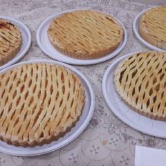 Torta de Cane Seca e Creme de Abóbora