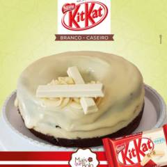 Kitkat branco caseiro
