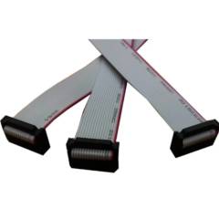 Cabo Flat 16 Vias Awg 28 Peça 15 Cm Pack Com 10 Pçs