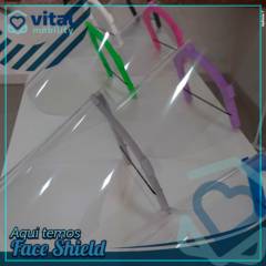 Máscara face shield em Bauru