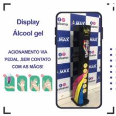 Display álcool em gel