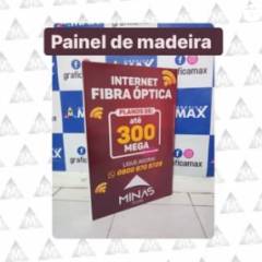 Painel de madeira