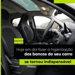Higienização de Bancos de Carros 