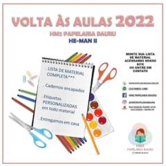 VOLTA ÀS AULAS 2022 É COM HM2 PAPELARIA BAURU / HE-MAN II