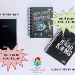 Agenda Pepper Masculina - Bauru