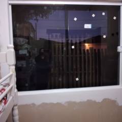 Instalação de vidro