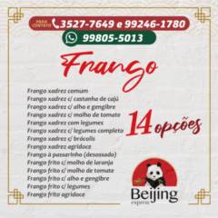 pratos de frango ao estilo chinês em Itapetininga