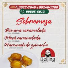 melhores sobremesas asiáticas no Beijing Express em Itapetininga