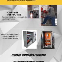 Instalações de cabines primárias 