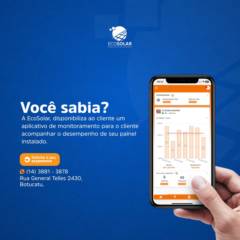 Energia Solar com Monitoramento