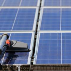 Limpeza de Placa Solar