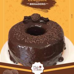 Bolo de Cenoura Com Brigadeiro
