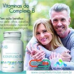 Vitaminas Do Complexo B Puris 280Mg 60 Cáps