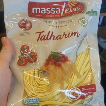 Comprar o produto de Massa Fresca Talharim em Macarrão pela empresa Empório Primare Bebidas e Eventos - Loja 02 em Mineiros, GO por Solutudo