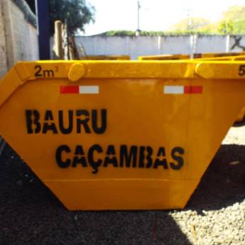 Comprar o produto de Caçamba estacionária de 2m³ em Bauru em Caçambas em Bauru, SP por Solutudo