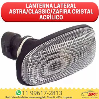 Comprar o produto de Lanterna Lateral Astra/Classic/Zafira Cristal Acrílico em Lanternas pela empresa Spx Acessórios e Autopeças em Itupeva, SP por Solutudo