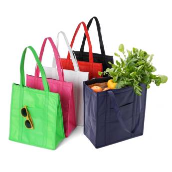 Comprar o produto de 18595 Sacola TNT Térmica 18 Litros em Sacolas em TNT em São José do Rio Preto, SP por Solutudo