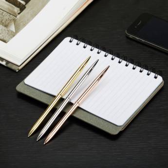 Comprar o produto de 01006B Caneta Metal em Canetas de Metal em São José do Rio Preto, SP por Solutudo