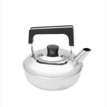 Comprar o produto de Chaleira Inox 1,0L Ravinox em Chaleiras pela empresa Casa Vitória em Foz do Iguaçu, PR por Solutudo