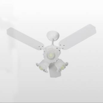 Comprar o produto de VENTILADOR TRON PARIS 127V BR em De Teto em Jaboticabal, SP por Solutudo