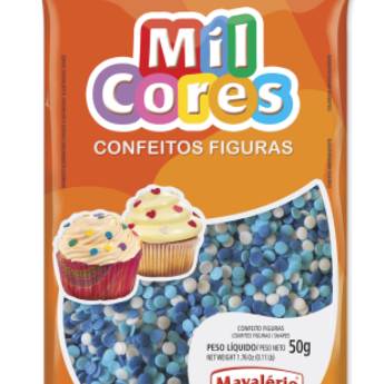 Comprar o produto de CONFEITO FIGURA FUNDO DO MAR MIL CORES em Confeitaria em Jundiaí, SP por Solutudo