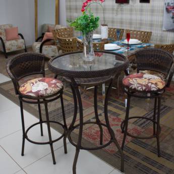 Comprar o produto de BISTRO DE FIBRA SINTETICA em Móveis para Jardim em Ourinhos, SP por Solutudo