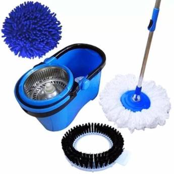 Comprar o produto de Mop Centrifugador 7 Litros Azul - Perfect em Higienização de Ambientes em Foz do Iguaçu, PR por Solutudo