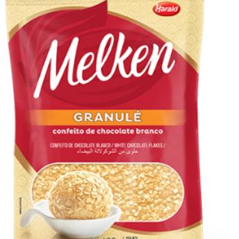 Comprar o produto de Granulé de Chocolate Branco Melken 400 g em Confeitaria em Jundiaí, SP por Solutudo