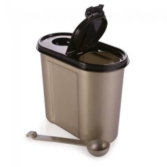 Comprar o produto de Pote 16L Café/Açucar com Colher Plasutil em Potes pela empresa Casa Vitória em Foz do Iguaçu, PR por Solutudo