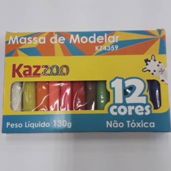 Comprar o produto de Massa de modelar com 12 cores Kaz em A Classificar em Itatiba, SP por Solutudo