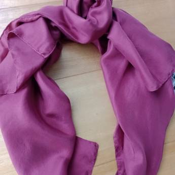 Comprar o produto de Lenço seda pura roxo - OcF em Roupas e Acessórios em Botucatu, SP por Solutudo