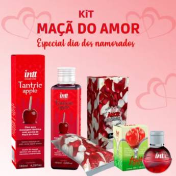 Comprar o produto de KIT MAÇÃ DO AMOR -ESPECIAL DIA DOS NAMORADOS em Sex Shop pela empresa Sexshop Ivone Vito em Bauru, SP por Solutudo