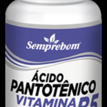 Comprar o produto de VITAMINA B5 - AC PANTOTENICO - 240MG - 60 CAPSULAS em Vitaminas e Minerais em Aracaju, SE por Solutudo