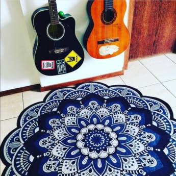 Comprar o produto de Tapete mandala tons de azul em A Classificar em São Sebastião, SP por Solutudo