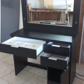 Comprar o produto de Penteadeira Camarim Black - Bauru em Penteadeiras em Bauru, SP por Solutudo