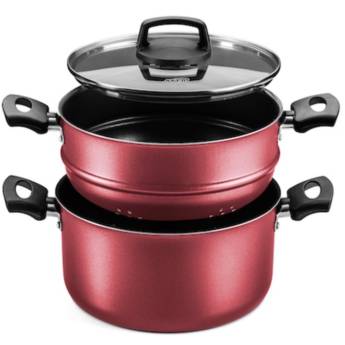 Comprar o produto de Cozi-Vapore Teflon 20 Tampa Vidro 2 Peças em Panelas pela empresa Casa Vitória em Foz do Iguaçu, PR por Solutudo