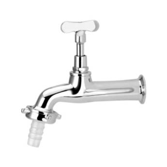 Comprar o produto de Torneira de Jardim Curta Cromada 1/2 x 3/4 em Materiais para Construção em Boituva, SP por Solutudo