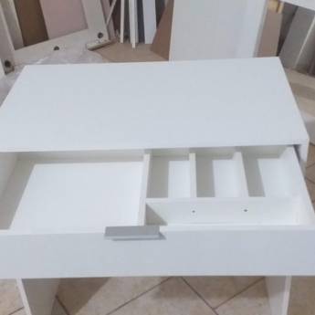Comprar o produto de Mesa com 2 gavetas com repartições - Bauru em Mesas em Bauru, SP por Solutudo