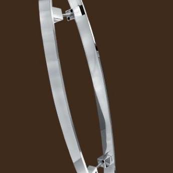 Comprar o produto de PUXADOR TURQUESA 40 CM POLIDO em Fechaduras e Travas em Jaboticabal, SP por Solutudo