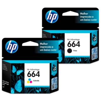 Comprar o produto de CARTUCHO HP 664 2ml em Cartuchos em Foz do Iguaçu, PR por Solutudo