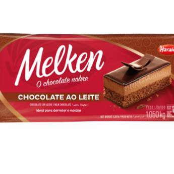 Comprar o produto de Melken ao Leite Barra 1,050kg em Confeitaria em Jundiaí, SP por Solutudo