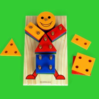 Comprar o produto de Boneco Geométrico em A Classificar em Botucatu, SP por Solutudo