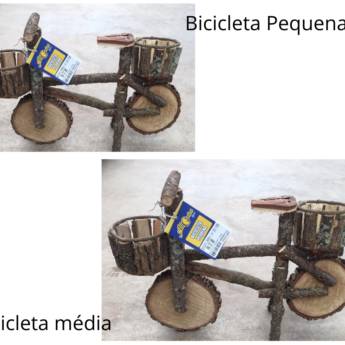 Comprar o produto de Bicicleta de madeira  em Floriculturas em Botucatu, SP por Solutudo